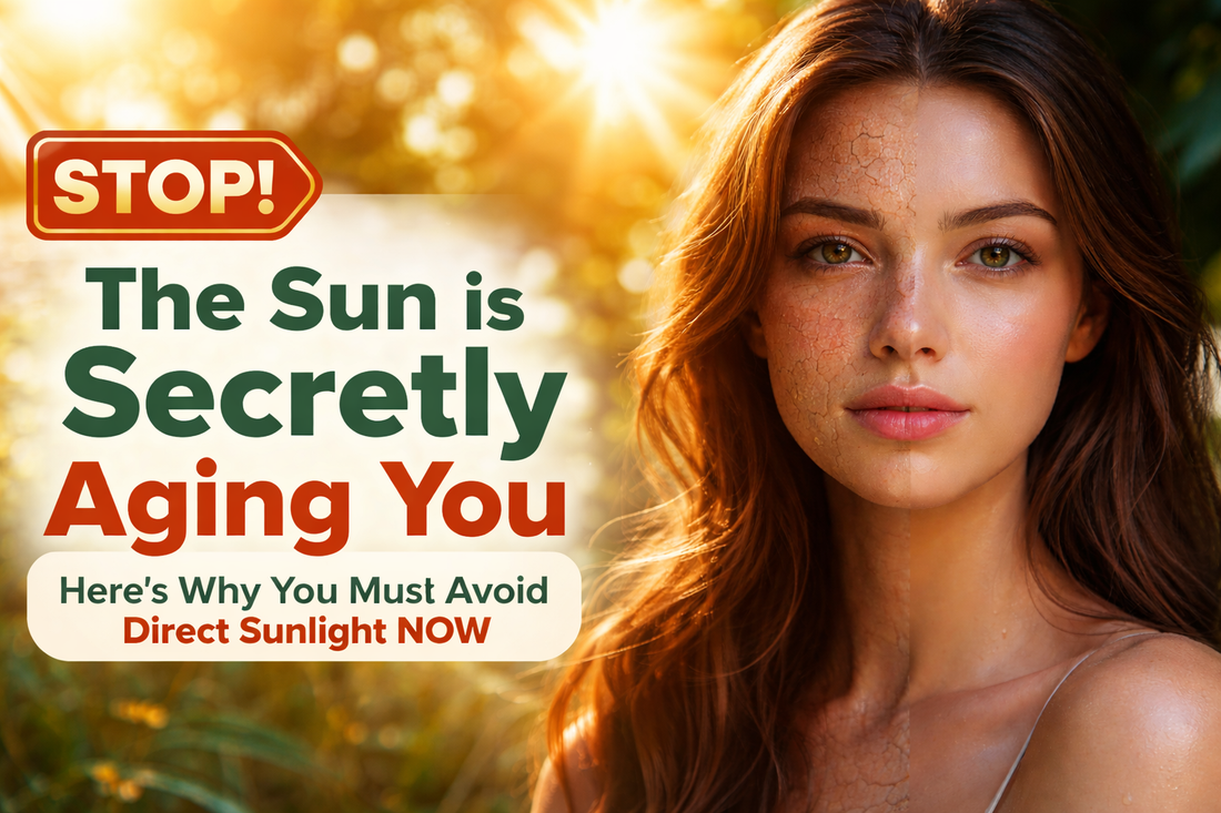 “STOP! The Sun Is Secretly Aging You — Here’s Why You Must Avoid Direct Sunlight NOW”