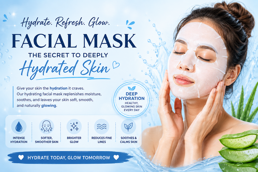 Facial Masks: The Secret to Deeply Hydrated, Healthy-Looking Skin
